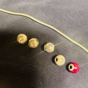 Pandora silver Essence Bracelet with Charms